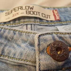 Levis SuperLow 518 Bootcut Jeans